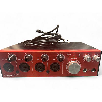 Used Focusrite Clarett 4Pre Audio Interface