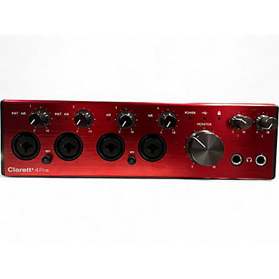 Used Focusrite Clarett 4Pre Audio Interface