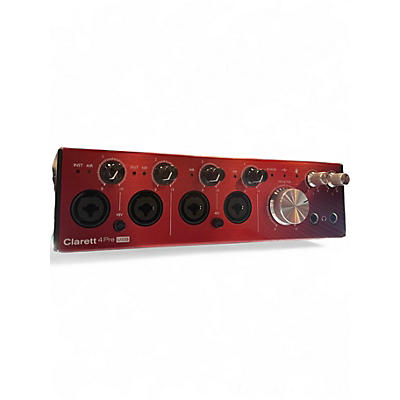 Used Focusrite Clarett 4Pre Audio Interface