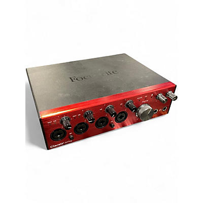 Used Focusrite Clarett + 4Pre Audio Interface