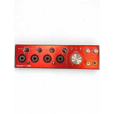 Used Focusrite Clarett 4Pre Audio Interface