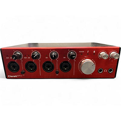 Used Focusrite Clarett 4Pre Audio Interface