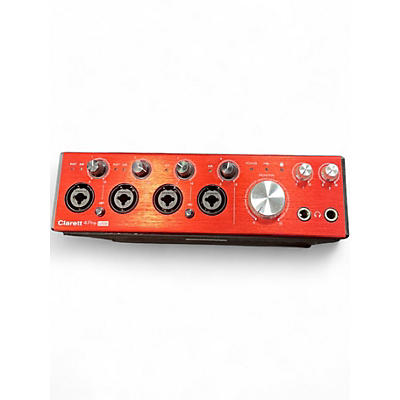 Used Focusrite Clarett 4Pre Audio Interface