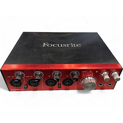 Used Focusrite Clarett 4Pre Audio Interface