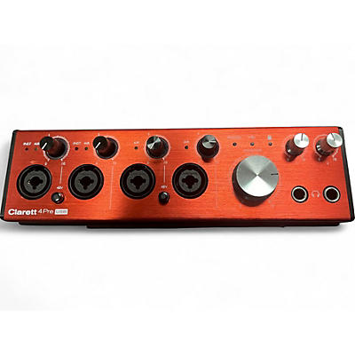 Used Focusrite Clarett 4Pre USB Audio Interface