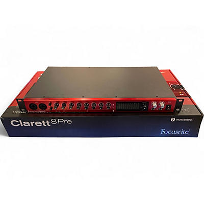 Used Focusrite Clarett 8Pre Thunderbolt Audio Interface