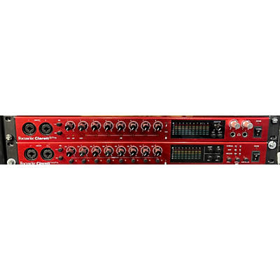 Used Focusrite Clarett 8Pre Thunderbolt Audio Interface