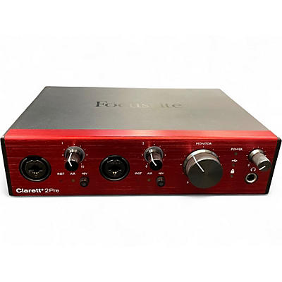 Used Focusrite Clarett+2 Pre Audio Interface