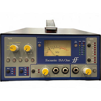 Used Focusrite ISA One VU Meter Microphone Preamp