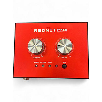 Used Focusrite Rednet AM2 Audio Interface