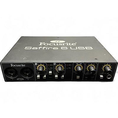 Used Focusrite SAFFIRE 6 USB Audio Interface