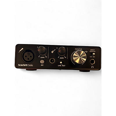 Used Focusrite SCARLET SOLO GEN 1 Audio Interface