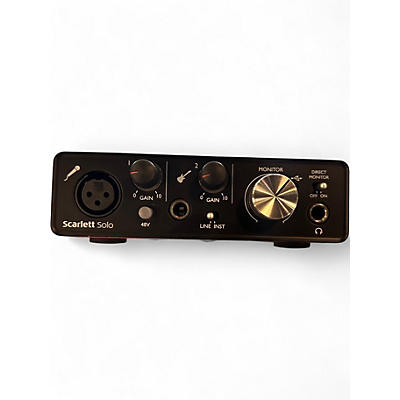 Used Focusrite SCARLET SOLO GEN 1 Audio Interface