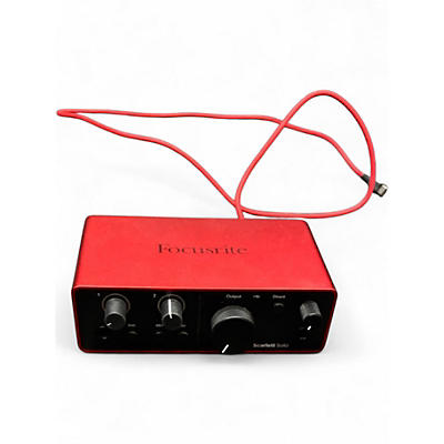 Used Focusrite SCARLET SOLO GEN 4 Audio Interface