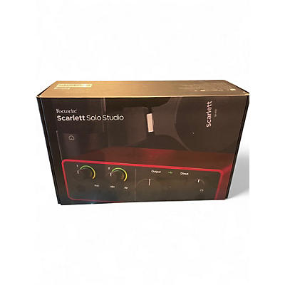 Used Focusrite SCARLET SOLO STUDIO