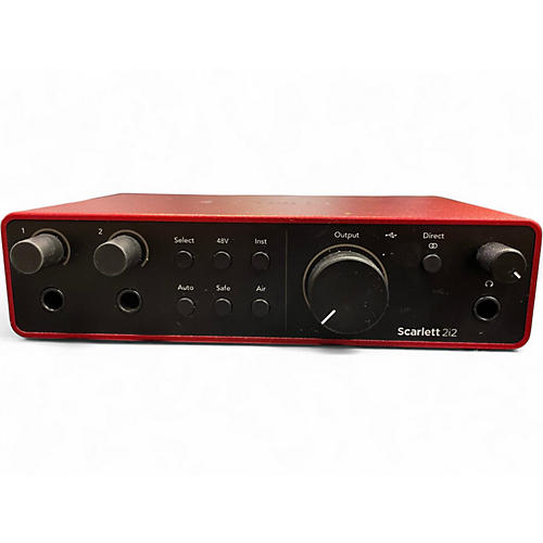 Used Focusrite SCARLETT 2I2 4TH GEN Audio Interface