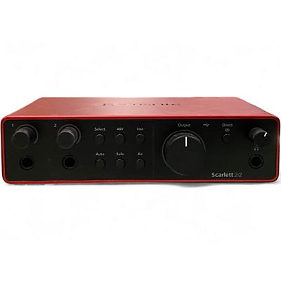 Used Focusrite SCARLETT 2I2 4TH GEN Audio Interface