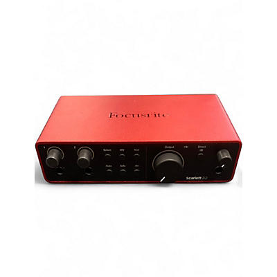 Used Focusrite SCARLETT 2I2 4TH GEN Audio Interface