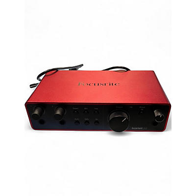 Used Focusrite SCARLETT 2I2 GEN 4 Audio Interface