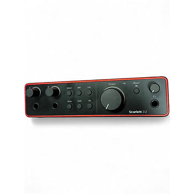 Used Focusrite SCARLETT 2I2 GEN 4 Audio Interface