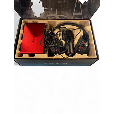 Used Focusrite SCARLETT 2I2 GEN 4 STUDIO Audio Interface