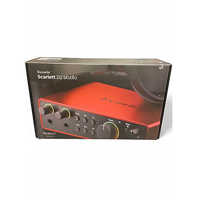 Used Focusrite SCARLETT 2I2 STUDIO 4TH GEN Audio Interface