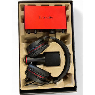 Used Focusrite SCARLETT 2I2 STUDIO Audio Interface