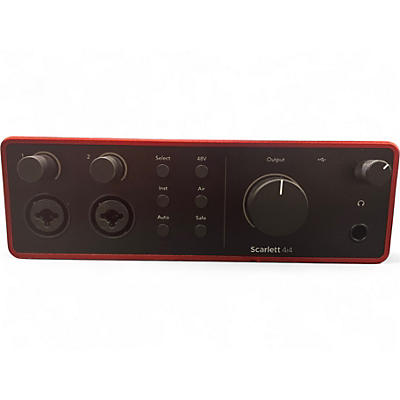 Used Focusrite SCARLETT 4i4 GEN 4 Audio Interface