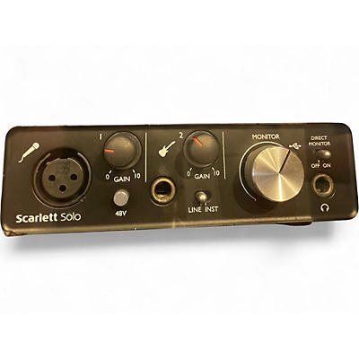 Used Focusrite SCARLETT SOLO 2ND GEN Audio Interface