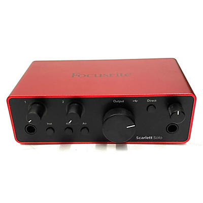 Focusrite Used Focusrite SCARLETT SOLO GEN 4 Audio Interface