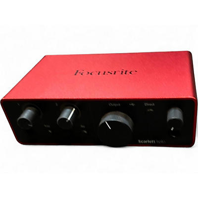 Used Focusrite SCARLETT SOLO GEN 4 Audio Interface