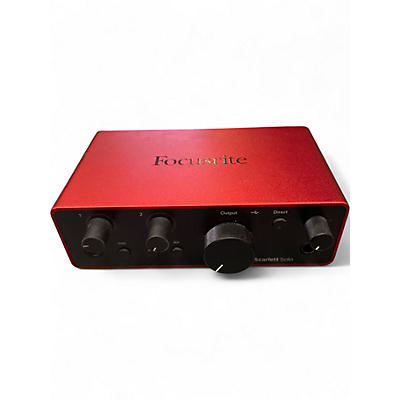 Used Focusrite SCARLETT SOLO GEN 4 Audio Interface