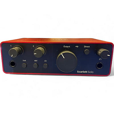 Used Focusrite SOLO GEN 4 Audio Interface