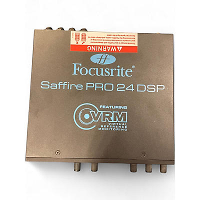 Used Focusrite Saffire Pro 24 DSP Audio Interface
