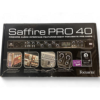 Focusrite Used Focusrite Saffire Pro 40  Audio Interface