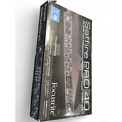 Used Focusrite Saffire Pro 40 Audio Interface