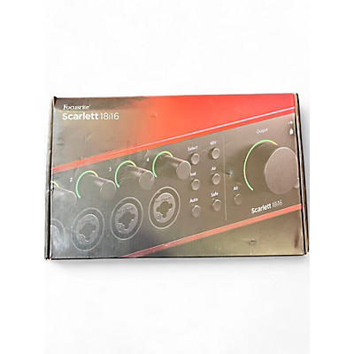 Used Focusrite Scarlett 18i16 Audio Interface