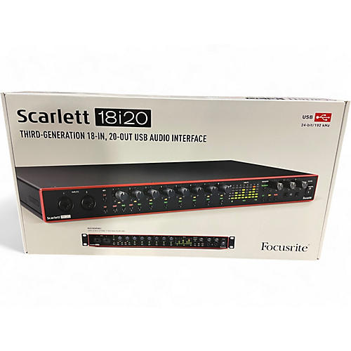 Focusrite Used Focusrite Scarlett 18i20 Audio Interface