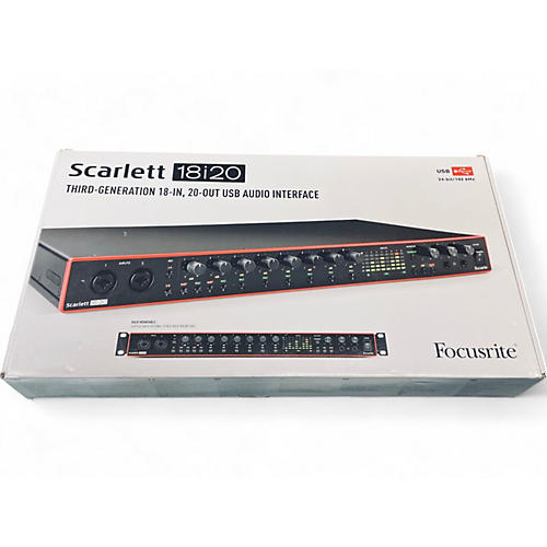 Focusrite Used Focusrite Scarlett 18i20 Gen 3 Audio Interface