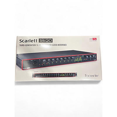 Used Focusrite Scarlett 18i20 Gen 3 Audio Interface