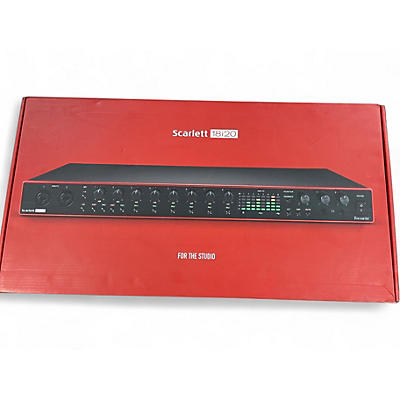 Used Focusrite Scarlett 18i20 Gen 3 Audio Interface