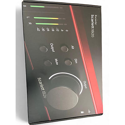 Used Focusrite Scarlett 18i20 Gen 3 Audio Interface