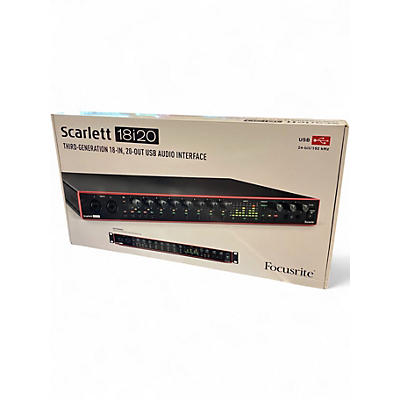 Used Focusrite Scarlett 18i20 Gen 3 Audio Interface