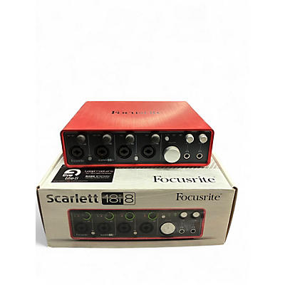Used Focusrite Scarlett 18i8 Audio Interface