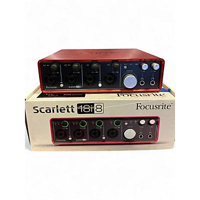 Used Focusrite Scarlett 18i8 Audio Interface