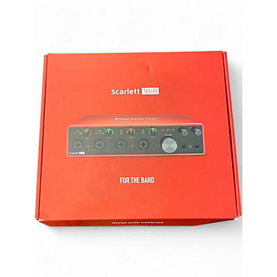 Used Focusrite Scarlett 18i8 Audio Interface
