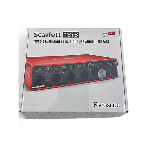 Used Focusrite Scarlett 18i8 Gen 3 Audio Interface