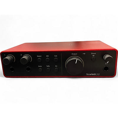 Used Focusrite Scarlett 2I2 Gen 4 Audio Interface