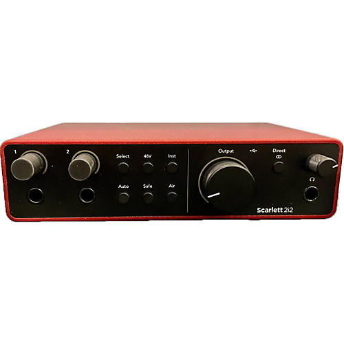 Focusrite Used Focusrite Scarlett 2I2 Gen4 Audio Interface