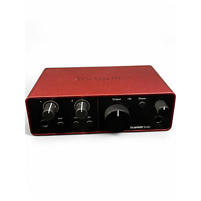 Used Focusrite Scarlett 2i2 Audio Interface